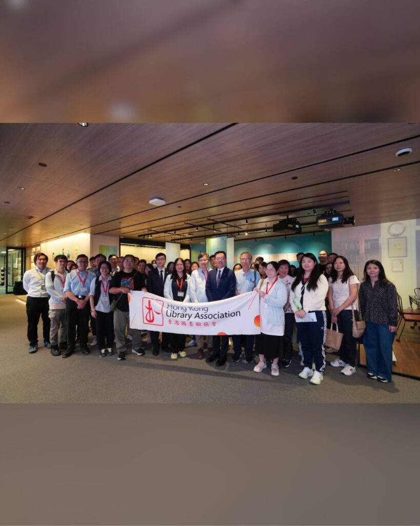 HKLA visit HKMULibrary