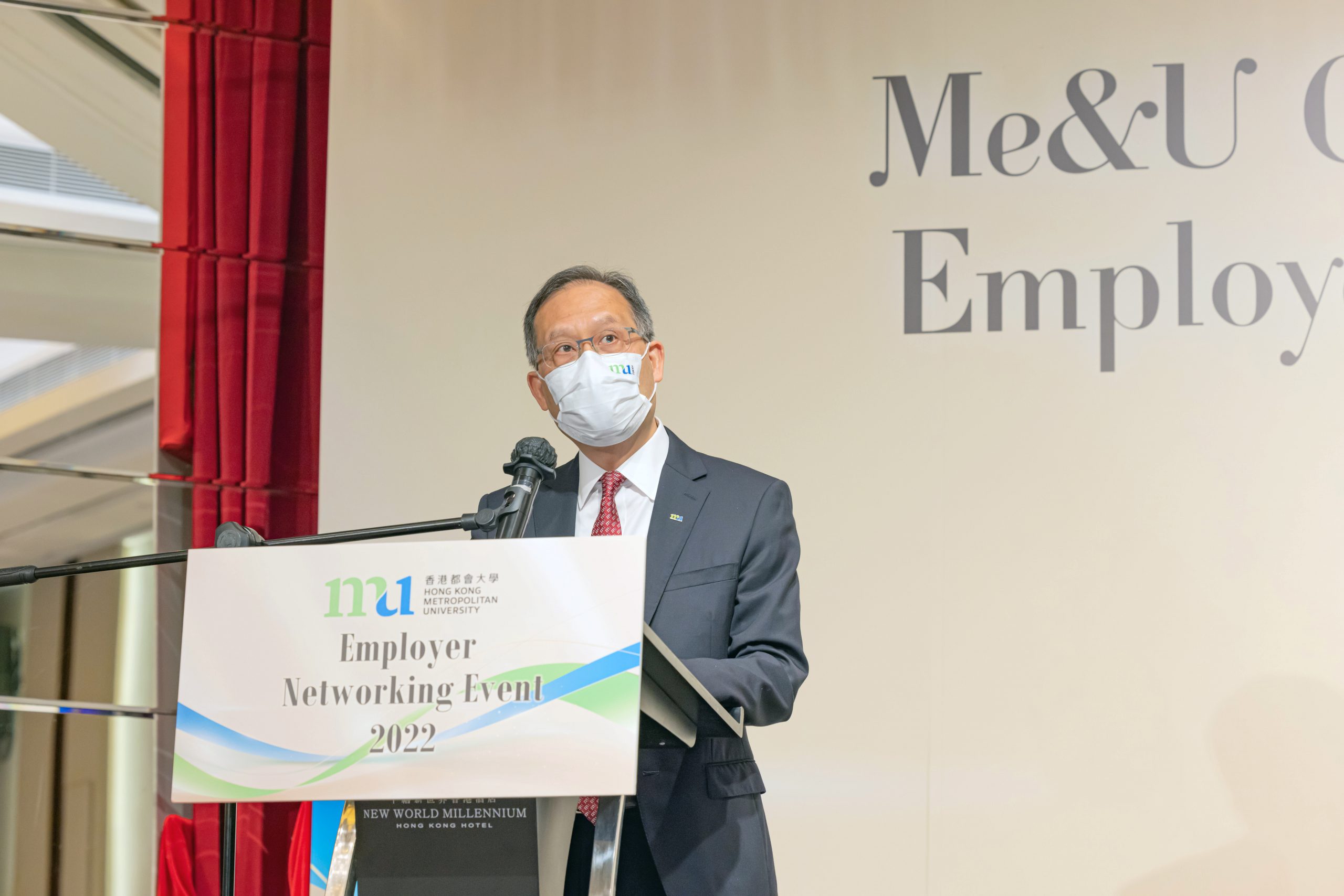 HKMU President Prof. Paul Lam Kwan-sing says that the University will continue to establish partnerships with different industries and establish platforms to connect its students with the professional world.