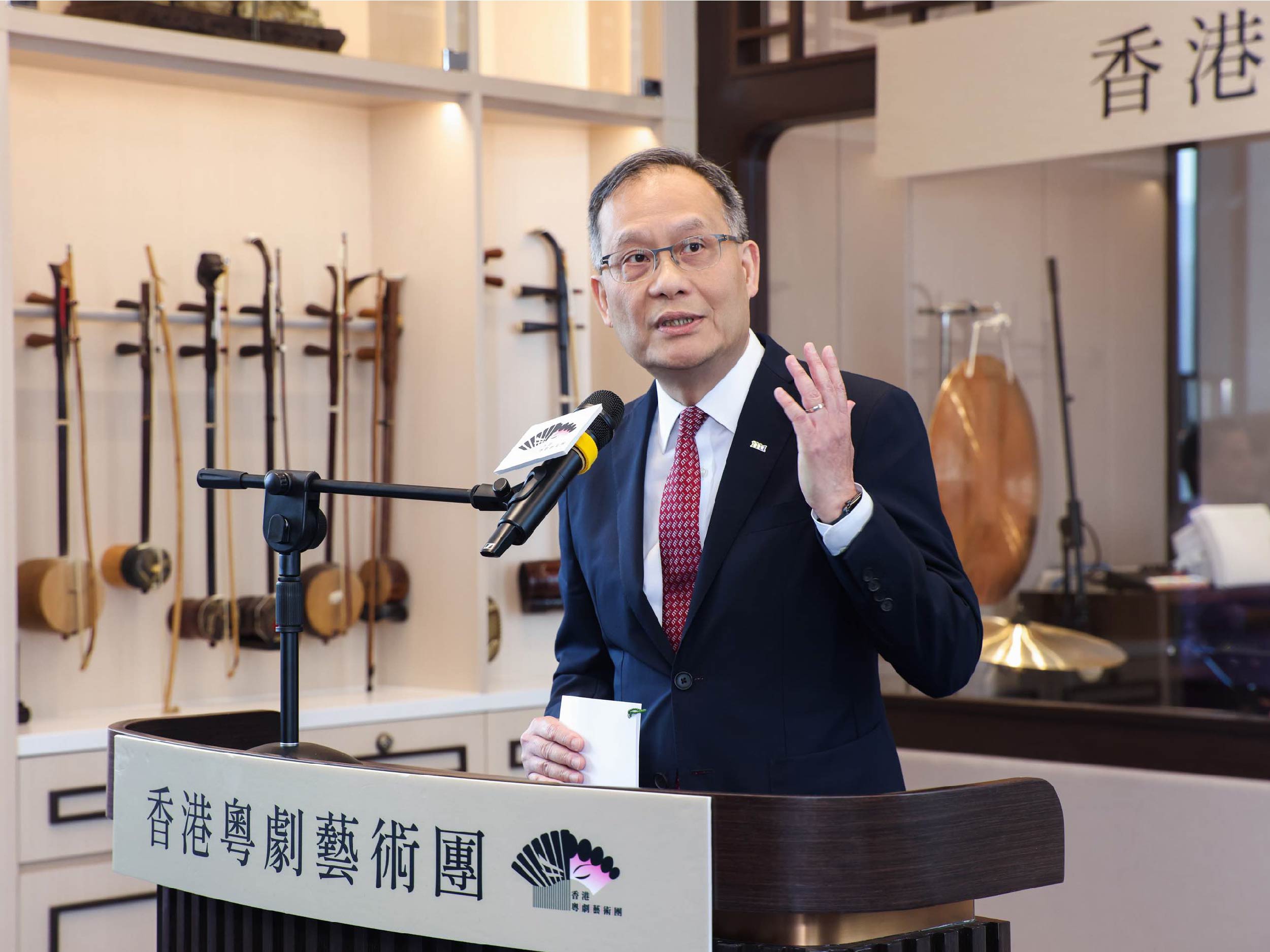 HKMU President Prof. Paul Lam Kwan-sing