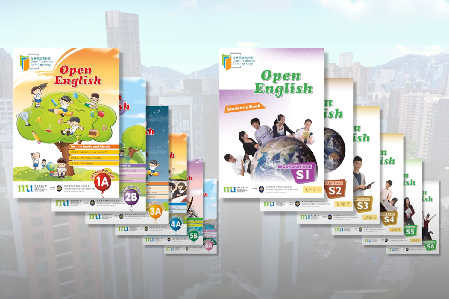 The <i>Open English</i> textbooks will be transformed into an online multimedia app.