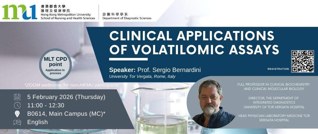 Exclusive Hybrid Seminar: Exploring Volatilomics – The Future of Non-Invasive Diagnostics