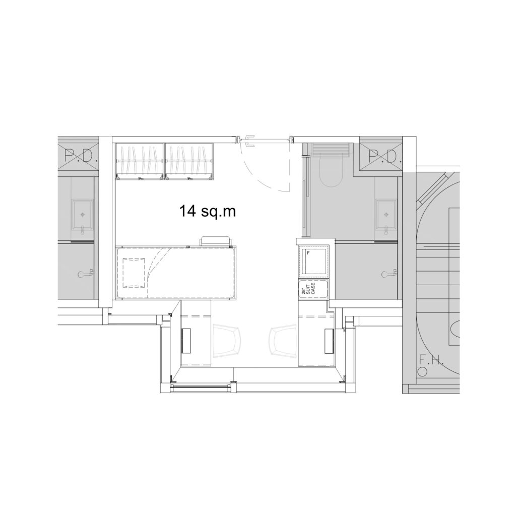 Room Type A1 (AX01 - AX06)