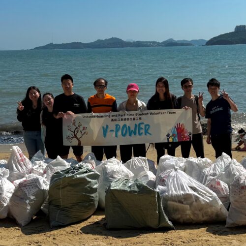 V-Power Volunteer Team “Sam Pak Wan Beach Cleanup”
