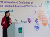 iCOFE2014 0111 : Ms Michelle Li, OpeningCeremony