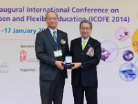 iCOFE2014 0135 : OpeningCeremony, Prof. John C Y Leong, Prof. Leung Chun Ming