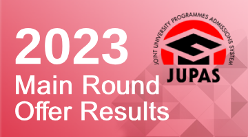 JUPAS 2023 Main Round Offer Results